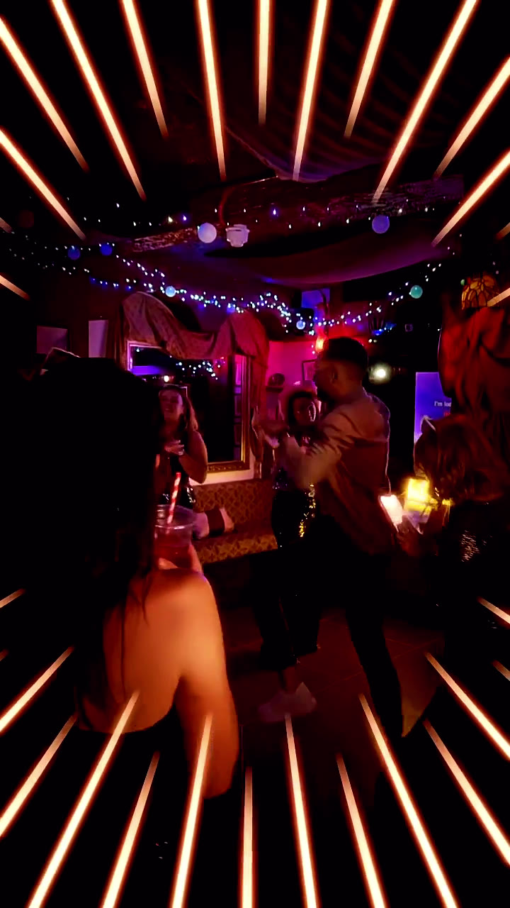 The room once the night moves
