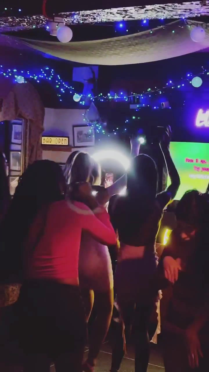 Late-night karaoke energy