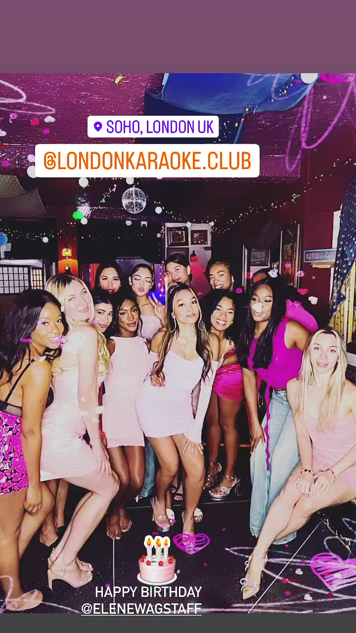 Private party energy in Soho